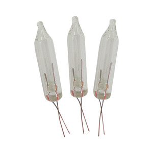 Pack of 5 Clear Christmas Replacement Bulbs, 3.5 Volts