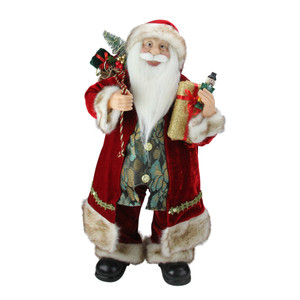 24" Old World Style Santa Claus Christmas Figure