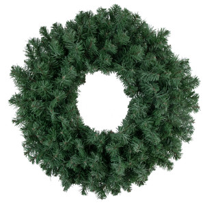 Colorado Spruce Artificial Christmas Wreath - 24" - Unlit