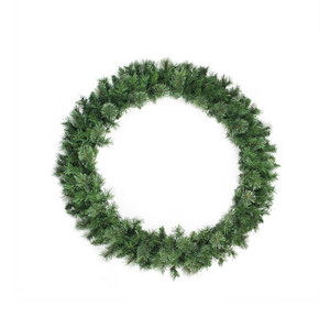 48" Mixed Cashmere Pine Artificial Christmas Wreath - Unlit