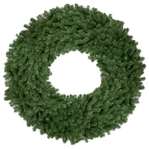 Deluxe Windsor Pine Artificial Christmas Wreath, 60-Inch, Unlit