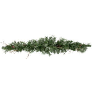 Country Mixed Pine with Pinecones Artificial Christmas Garland - 6' x 9" - Unlit