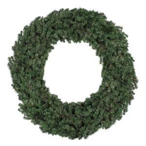 Commercial Size Canadian Pine Artificial Christmas Wreath - 10' - Unlit
