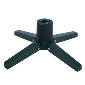 Green Adjustable Artificial Christmas Tree Stand - For Trees up to 7.75ft Tall