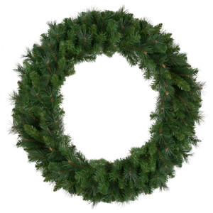 Beaver Pine Mixed Artificial Christmas Wreath, 36-Inch, Unlit