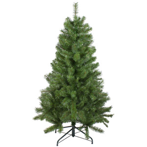 4.5' x 35" Medium Mixed Pine Artificial Christmas Tree - Unlit