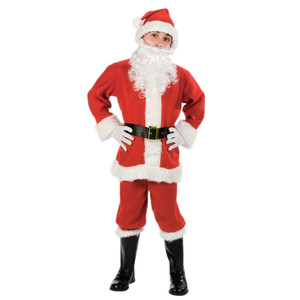 Santa Suit Christmas Costume - Child's Medium