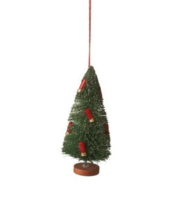 5" Hunting Shotgun Shells Christmas Tree Ornament