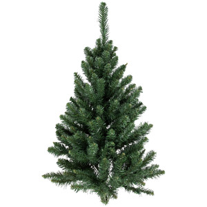 3' Buffalo Fir Artificial Christmas Wall or Door Tree - Unlit