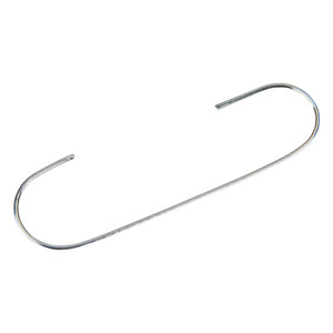 Club Pack of 100 Silver Christmas Ornament Hooks 1.5"