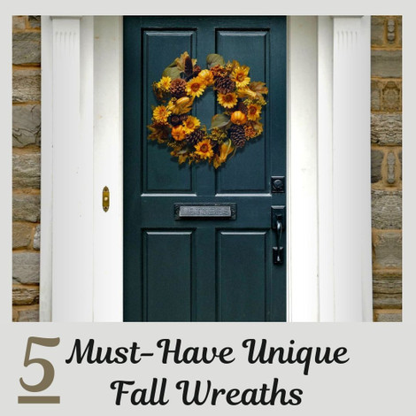 5 Must-Have Unique Fall Wreaths