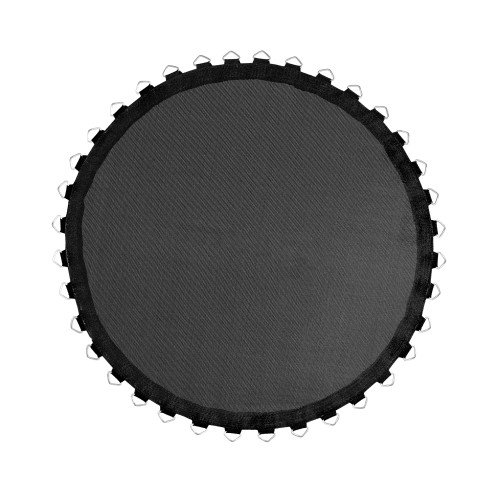34" Charcoal Black Mini Trampoline Round Outdoor Replacement Jumping Mat