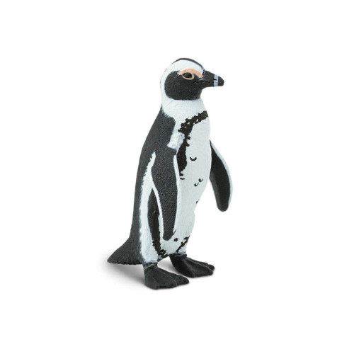 2.75" Black and White Educational Teaching Tool African Penguin Figurine