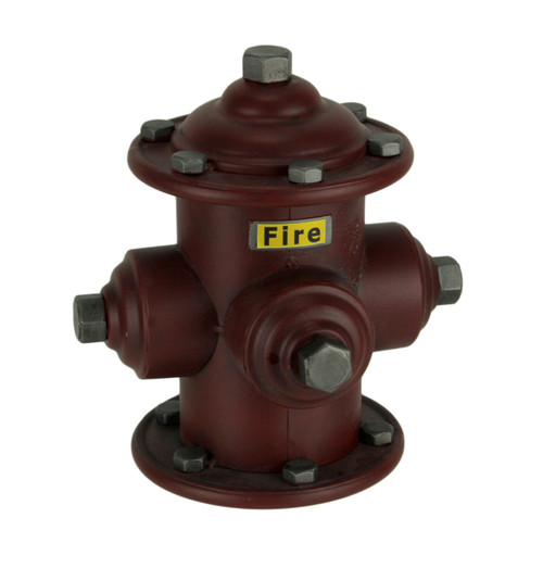 Zeckos 9 Inch Red Metal Vintage Fire Hydrant Replica Coin Bank