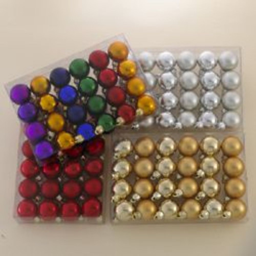 Club Pack of 864 Shiny & Matte Multi Shatterproof Christmas Ball Ornaments 1.25"