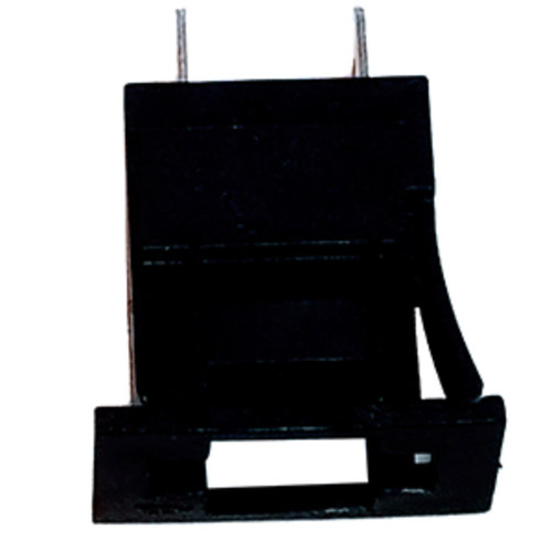 1" Black and Silver BP255 Fuse holder