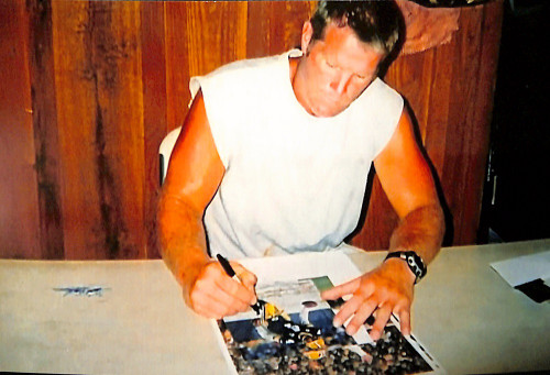 MAGLIA PRATICA VERDE BAY PACKERS BRETT FAVRE 4 FIRMATA EDIZIONE - Foto 2