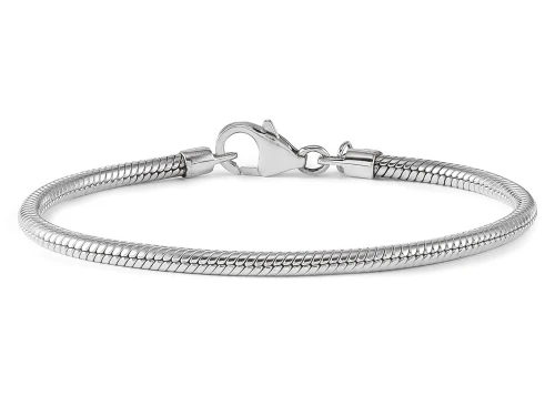 Reflections Sterling Silver Lobster Clasp Bead Bracelet 7.00 inches QRS9847T