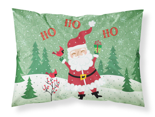 Merry Christmas Santa Claus Ho Ho Ho Fabric Standard Pillowcase VHA3016PILLOWCASE