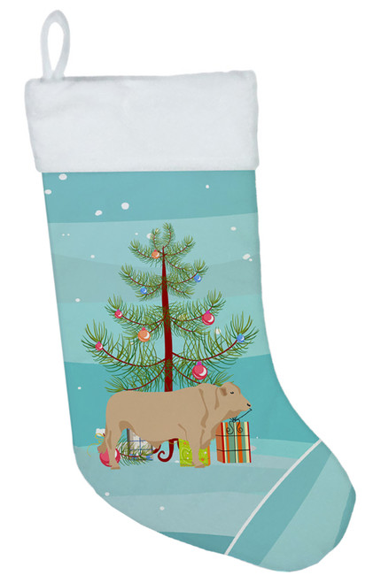 Charolais Cow Christmas Christmas Stocking BB9193CS