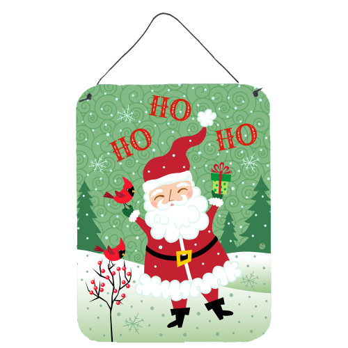 Merry Christmas Santa Claus Ho Ho Ho Wall or Door Hanging Prints VHA3016DS1216