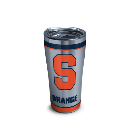 7.25" Gray, Orange, and Blue Syracuse University Stainless Steel Tumbler - 20oz