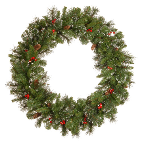 Crestwood Spruce Artificial Christmas Wreath - 36-Inch, Unlit