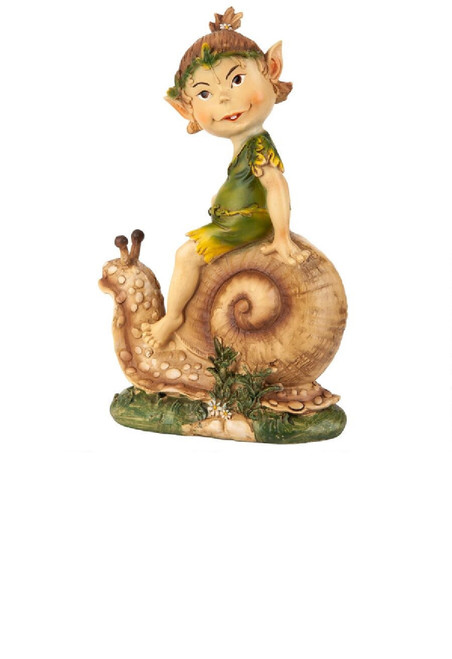 10" Pete the Pixie Mystical Elf Garden Gnome Statue