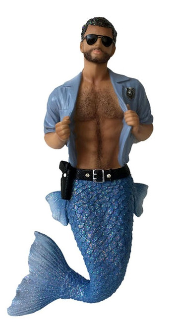 December Diamonds Strip Search Policeman Merman Christmas Tree Ornament 5555067