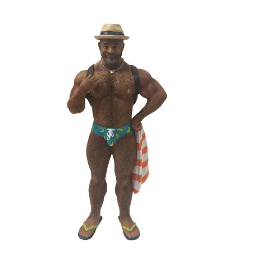 December Diamonds Poke The Bear Beach Bear POC Version Ornament 5555306 New