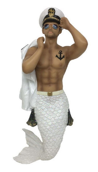 December Diamonds Anchors Away Sailor Merman Christmas Ornament 5555053 New