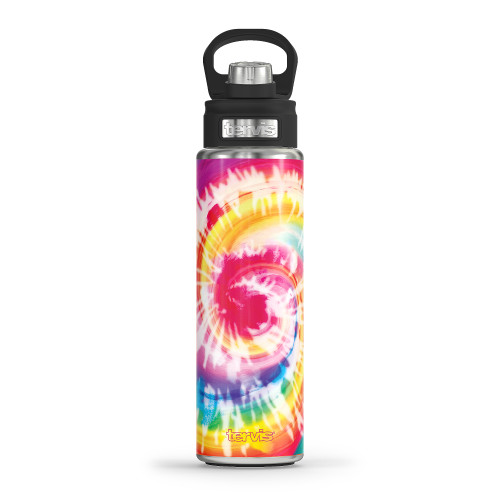 12.25" Vibrant Unique Tervis Cotton Candy Tie Wide Mouth Bottle - 24 Oz
