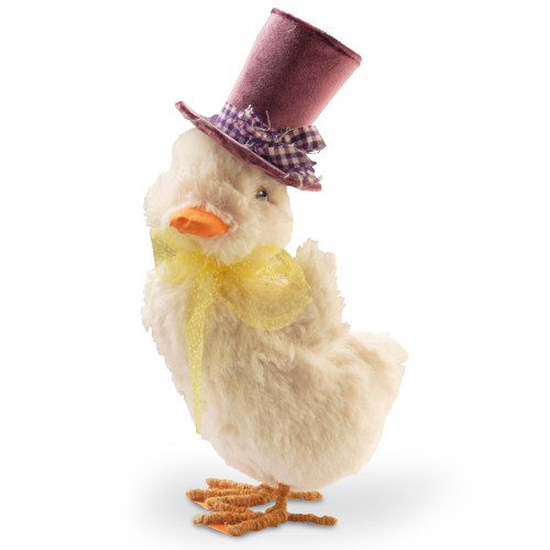 11" Dapper Duckling with Hat Decor