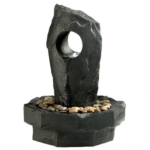 28" Gropius Infinity Cascading Outdoor Garden Fountain
