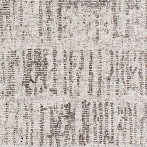 2' x 3' Distressed Brown and White Rectangular Area Throw Rug