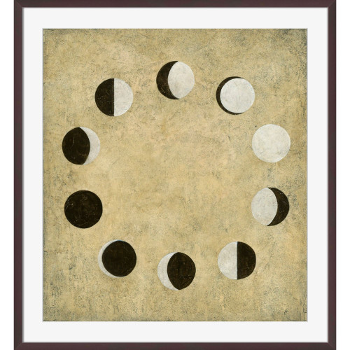 Ivory and Beige Square Wall Art Decor 27" x 27" - 33437600