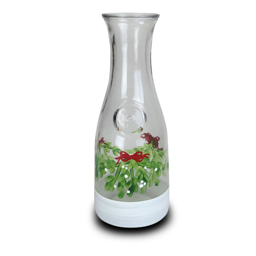 11” Mistletoe Carafe