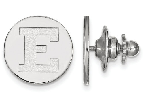 LogoArt Sterling Silver Eastern Michigan University Lapel Pin SS020EMUT