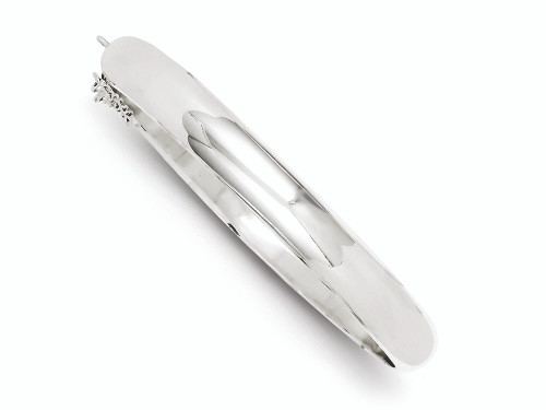 FJC Finejewelers Sterling Silver Fancy Hinged Bangle Bracelet QB29T