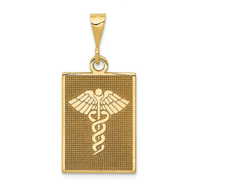 FJC Finejewelers 14k Yellow Gold Caduceus Charm C1612A