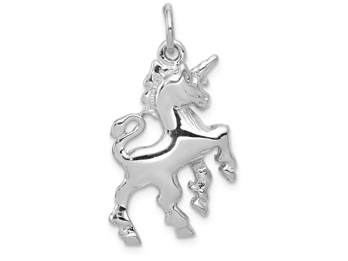 FJC Finejewelers 14k White Gold Unicorn Charm WCH90B
