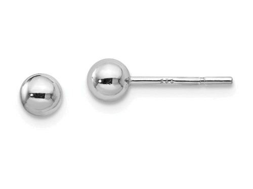 FJC Finejewelers Sterling Silver Polished Ball Post Earrings LESVA20T