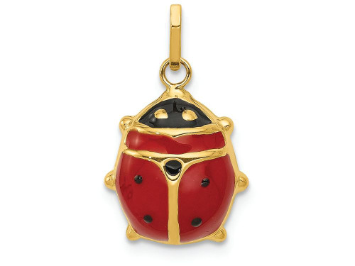 Finejewelers 14k Yellow Gold Enameled Ladybug Charm - XCH214A