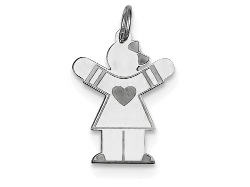 FJC Finejewelers Sterling Silver Kid Charm XK1484SST