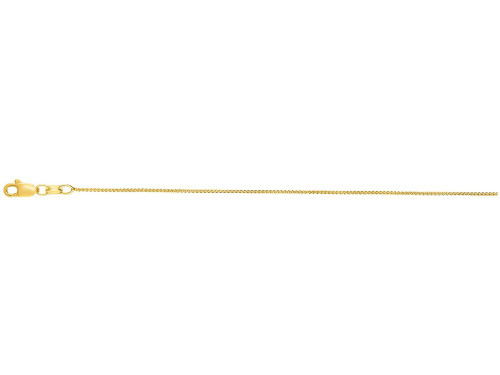 Finejewelers 10 Kt Yellow Gold 18 Inch 0.6mm Round Wheat Chain Necklace with Lobster Clasp 472155W