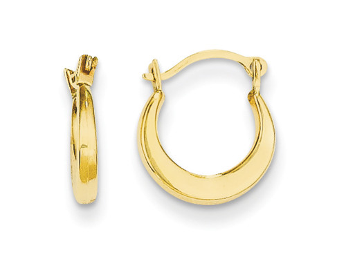 FJC Finejewelers 14k Yellow Gold Madi K Small Hoop Children Earrings SE1439A