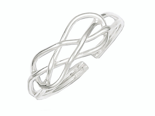 FJC Finejewelers Sterling Silver Infinity Solid Toe Ring QR799T