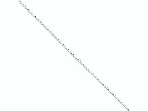 FJC Finejewelers 16 Inch Sterling Silver 1.25mm Mirror Box Chain Necklace QPE24T