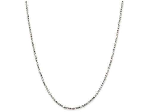 FJC Finejewelers 18 Inch Sterling Silver 2.25mm Twisted Box Chain Necklace QPE28T