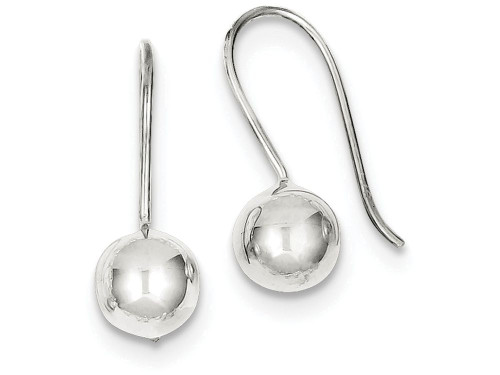 FJC Finejewelers Sterling Silver 8mm Ball Earrings QE3484T